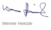 Unterschrift Werner Heinzle
